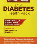 Nature Made Diabetes Health Pack, 60 Packets