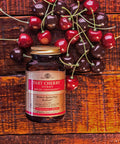 Solgar Tart Cherry 1000 Mg 90 Vegetable Capsules - Antioxidant With Quercetin Chlorogenic Acid & Anthocyanins Compounds - Non Gmo Vegan Gluten Free Dairy Free - 90 Servings