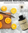 Elderberry With Vitamin C, Zinc, & Ginger Potent Immune Booster 5000 Mg Elderberry, Zinc, & Vitamin C Non-Gmo Immunity Vitamins For Adults To Help You Feel Vibrant, 60 Caps.