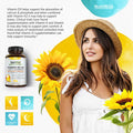 Vitamin K2 D3 Supplement with Calcium 5000 IU GlutenFree Immune Energy Support Vegetarian Capsules to Support Joint Comfort Maximum Potency Absorption with BioPerine