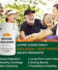 SIRUNES Bovine Collagen Supplements For Men And Women I Hydrolyzed Grass Fed Bovine Collagen Peptides Dietary Supplement For Joint, Nerve & Bone Support - Non-Gmo, Anti-Aging - 100 Capsules