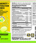 Mason Natural Immunity and Hydration Power with Electrolytes, Elderberry, Ginger and Zinc - Immune System Booster, Nutritious Hydration, 10 Effervescent Tablets