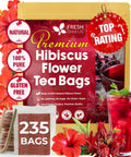 FreshDrinkUS, Premium 75 Mulberry Leaf Tea Bags, 100% Natural & Pure from Mulberry Leaves. Loose Leaf Herbal Tea. Made with Natural Material Tea Bags. No Sugar, No Caffeine, No Gluten, Vegan.