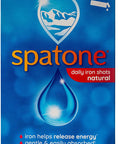 Nelsons Spatone 100% Natural Iron Supplement For Everyone Over the Age Two 14 Sachets