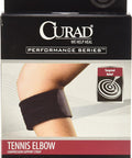 Curad Universal Tennis Elbow Compression Support Strap Deluxe