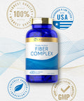 Carlyle Fiber Complex | 400 Capsules | Non-Gmo Supplement | Triple Action Fiber