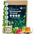 FreshDrinkUS, Premium 120 Mulberry Leaf Tea Bags, 100% Natural & Pure from Mulberry Leaves. Loose Leaf Herbal Tea. Made with Natural Material Tea Bags. No Sugar, No Caffeine, No Gluten, Vegan.