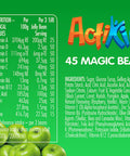 Actikid Magic Beans Multivitamin 45X Apple Flavour, Gelatine Free, Vitamins For Children, Immune System Booster
