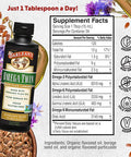 Barlean'S Vegan Omega Liquid Flax And Algae Oil Plant Based Epa Dha Supplement From Algal Oil And Organic Flaxseed Omegas 3 6 And 9 Fatty Acid Supplements 16 Ounces