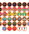 Two Rivers Coffee Flavored Coffee Pods Compatible with Keurig K Cup Brewers, Assorted Variety Pack Flavored Coffee, 40 Count