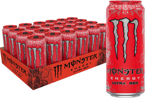Monster Energy Ultra Sunrise, Sugar Free Energy Drink, 16 Fl Oz | Pack of 15