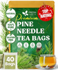 FreshDrinkUS, Premium 50 Mulberry Leaf Tea Bags, 100% Natural & Pure from Mulberry Leaves. Herbal Tea. Made with Natural Material Tea Bags. No Sugar, No Caffeine, No Gluten, Vegan.
