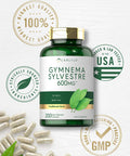 Carlyle Gymnema Sylvestre Capsules 200 Count Non-Gmo And Gluten Free