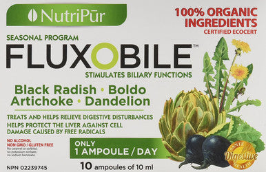 Nutripur Flux O Bile Organic Liver Cleanse, 10 Days