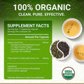 Organic Green Tea Extract Capsules Usda Organic Certified 60 Green Tea Capsules Green Tea Pills Egcg Green Tea Extract 50 Polyphenols Egcg Supplements