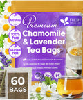 FreshDrinkUS, Premium 120 Mulberry Leaf Tea Bags, 100% Natural & Pure from Mulberry Leaves. Loose Leaf Herbal Tea. Made with Natural Material Tea Bags. No Sugar, No Caffeine, No Gluten, Vegan.