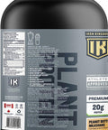 IRON KINGDOM PLANT PROTEIN: PEANUT BUTTER MILKSHAKE, 20g (28 Servings!) 5 Source Blend, Vegan, Soy-Free