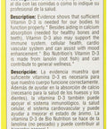 Bio Nutrition D3 12000 Iu Vegi-Caps, 50 Count