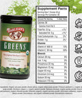 Barlean's Greens Formula Powder 9.3 Oz 264 G