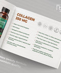 Newgate Labs Marine Collagen 350Mg With Hyaluronic Acid, Vitamin C & Vitamin E - Advanced Nutritional Supplement - 90 High Strength Capsules - Health Wellness Support - Gmo Free - Halal