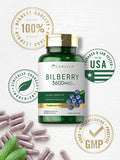 Carlyle Bilberry Extract Capsules | 3600Mg | 200 Count | Vegetarian, Non-Gmo, Gluten Free Fruit Supplement