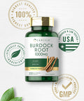 Carlyle Burdock Root | 1000 Mg | 200 Capsules | Non-Gmo And Gluten Free Formula | Traditional Herb Supplement | Arctium Lappa Ext