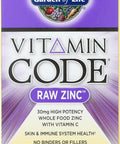 Garden of Life Vitamin Code Zinc Vegan Capsules 60 Ct