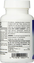 Planetary Herbals Red Clover Cleanser Tablets, 72 Count