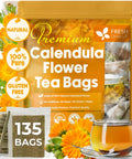 FreshDrinkUS, Premium 120 Mulberry Leaf Tea Bags, 100% Natural & Pure from Mulberry Leaves. Loose Leaf Herbal Tea. Made with Natural Material Tea Bags. No Sugar, No Caffeine, No Gluten, Vegan.