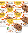 Simple Mills Almond Flour Snack Bars, Peanut Butter Chocolate Chip - Gluten Free, Made with Organic Coconut Oil, Breakfast Bars, Healthy Snacks, 6 Ounce (Pack of 1)