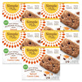 Simple Mills Almond Flour Snack Bars, Peanut Butter Chocolate Chip - Gluten Free, Made with Organic Coconut Oil, Breakfast Bars, Healthy Snacks, 6 Ounce (Pack of 1)