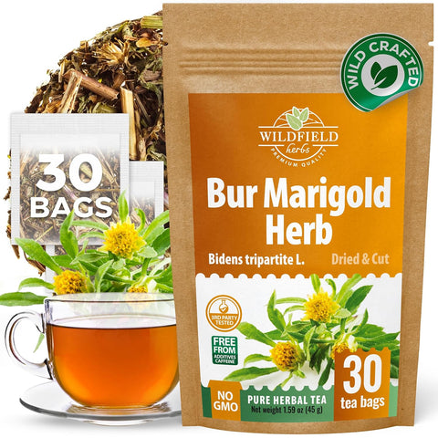 50 Bags White Mulberry Tea Mulberry Leaf Herbal Tea (Morus Alba) - 50 Count 1.5g Bags Herb Hoja De Morera