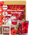 FreshDrinkUS, Premium 50 Mulberry Leaf Tea Bags, 100% Natural & Pure from Mulberry Leaves. Herbal Tea. Made with Natural Material Tea Bags. No Sugar, No Caffeine, No Gluten, Vegan.