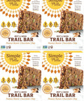 Simple Mills Nut and Seed Trail Bars, 15 Count, Dark Chocolate Sea Salt Snack Bars with Pumpkin Seeds, Almonds, Pecans, and Buckwheat, Good Source of Fiber and Excellent Source of Magnesium, 1.59 oz
