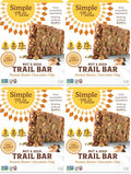 Simple Mills Nut and Seed Trail Bars, 15 Count, Dark Chocolate Sea Salt Snack Bars with Pumpkin Seeds, Almonds, Pecans, and Buckwheat, Good Source of Fiber and Excellent Source of Magnesium, 1.59 oz