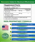 Asquared Nutrition Nicotinamide With Resveratrol - 120 Veggie Capsules - Vitamin B3 500Mg (Niacinamide Flush Free) - Supplement Pills To Support Nad, Skin Cell Health & Energy