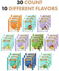 Blue Ribbon Twinings Wellness Herbal and Green Tea Bags Sampler Variety Box (30 Count) 10 Flavors for Women and Men