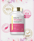 Women S Multivitamin | 365 Tablets | Vitamin And Mineral Supplement | Non-Gmo, Gluten Free | By Carlyle