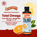 Barlean's Omega Swirl Total Omega 369 Orange Cream 16 Fl Oz