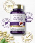 Carlyle Liver Support Supplement | 90 Capsules | Powerful Complex | Liver Care Formula | Non-Gmo, Gluten Fee