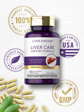 Carlyle Liver Support Supplement | 90 Capsules | Powerful Complex | Liver Care Formula | Non-Gmo, Gluten Fee