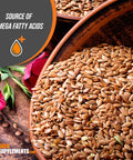 BulkSupplements Flaxseed Extract Powder - Flax Seed Supplement - Vegan Omega 3 Supplement - Ground Flaxseed Powder - Omega 3 Supplement - Flax Seeds Extract (1 Kilogram - 2.2 lbs)