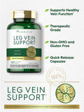 Carlyle Leg Vein Supplement | 180 Capsules | Supports Healthy Vein Function | Non-Gmo, Gluten Free
