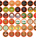 Two Rivers Coffee Flavored Coffee Pods Compatible with Keurig K Cup Brewers, Assorted Variety Pack Flavored Coffee, 40 Count