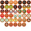 Two Rivers Coffee Flavored Coffee Pods Compatible with Keurig K Cup Brewers, Assorted Variety Pack Flavored Coffee, 40 Count