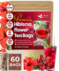 FreshDrinkUS, Premium 75 Mulberry Leaf Tea Bags, 100% Natural & Pure from Mulberry Leaves. Loose Leaf Herbal Tea. Made with Natural Material Tea Bags. No Sugar, No Caffeine, No Gluten, Vegan.