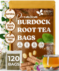 FreshDrinkUS, Premium 75 Mulberry Leaf Tea Bags, 100% Natural & Pure from Mulberry Leaves. Loose Leaf Herbal Tea. Made with Natural Material Tea Bags. No Sugar, No Caffeine, No Gluten, Vegan.