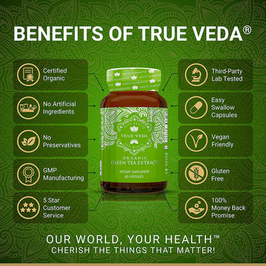 Organic Green Tea Extract Capsules Usda Organic Certified 60 Green Tea Capsules Green Tea Pills Egcg Green Tea Extract 50 Polyphenols Egcg Supplements
