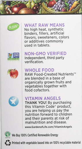 Garden of Life Vitamin Code Raw Prenatal 90VC