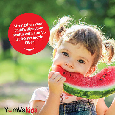 Prebiotic Fiber Zero Gummies For Kids By Yumvs Keto Sugar Gummy Chews For Toddlers 4G Fiber For Children Constipation Support Natural Kosher Halal Berry Chewable 70 Count